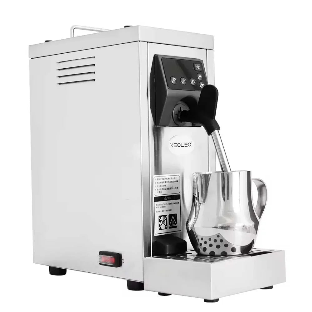 Máquina Comercial de Espuma de Leche y Café Espresso - 4 Bar, 1450W