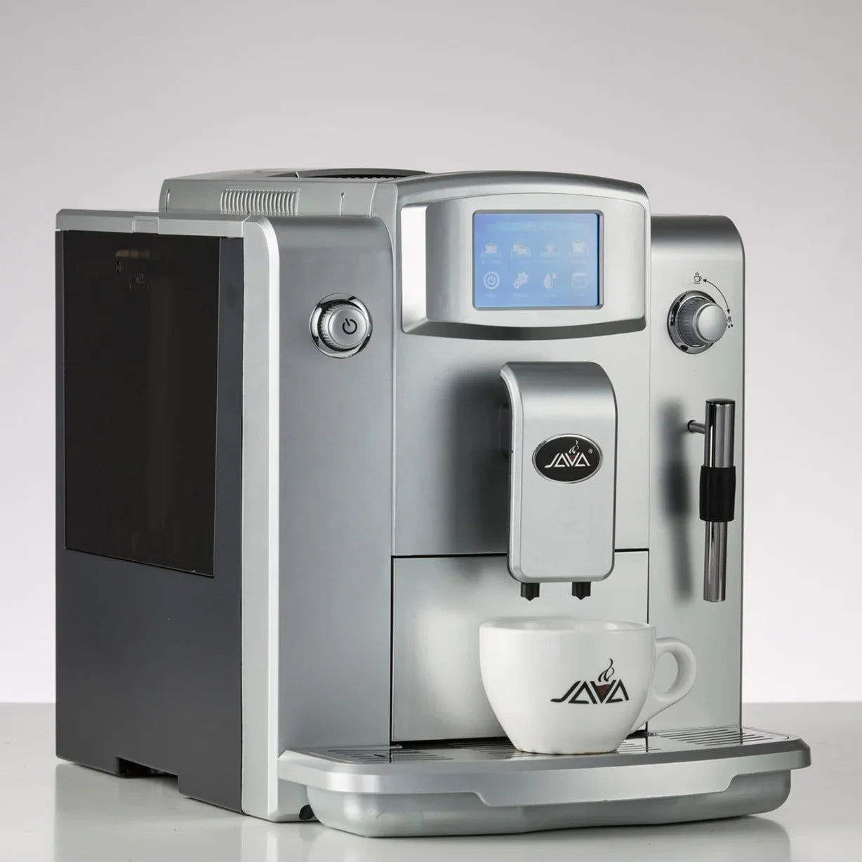 Máquina de Café Espresso Automática KONMO KM-CAU08 - Con Molinillo Integrado y Depósito de Agua