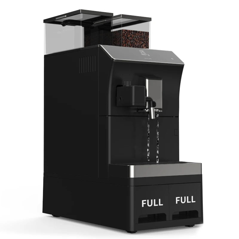 Mcilpoog 110v/220v Máquina de Café Totalmente Automática con Molino Integrado