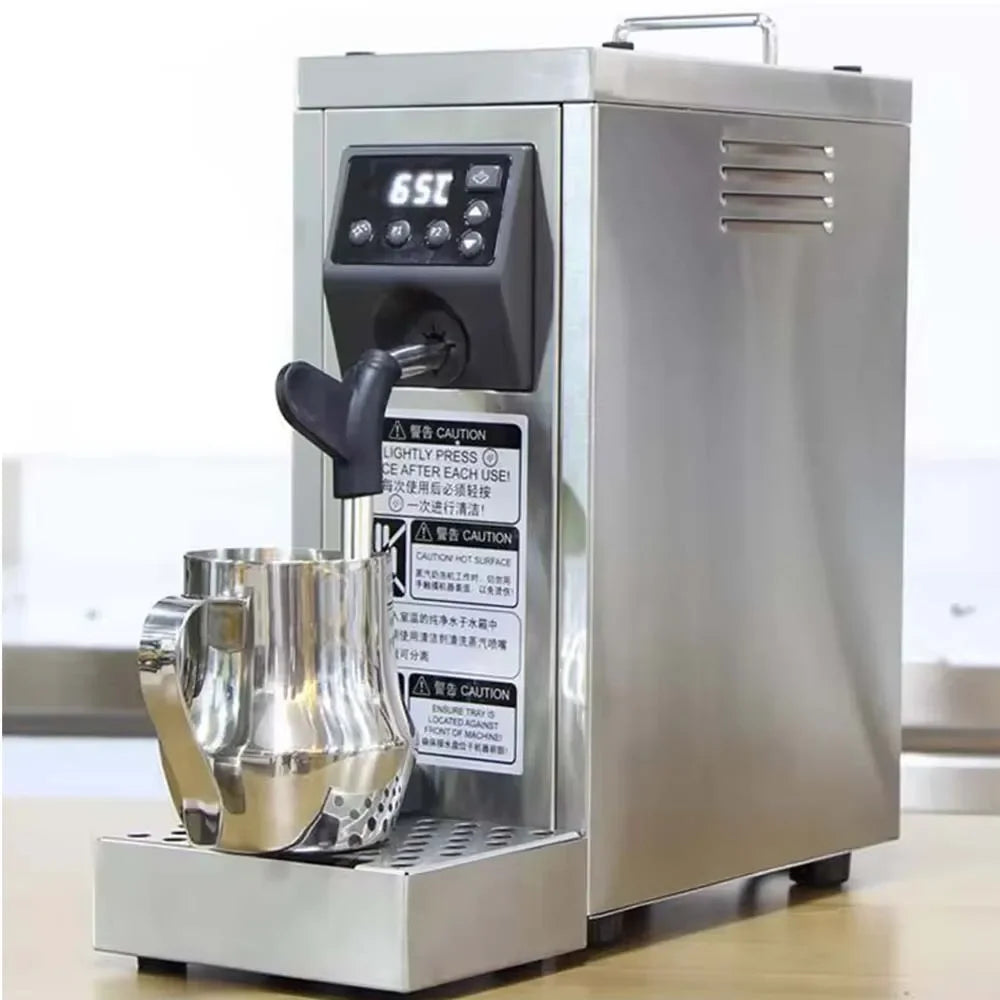 Máquina Comercial de Espuma de Leche y Café Espresso - 4 Bar, 1450W