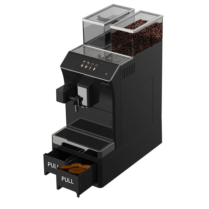 Mcilpoog 110v/220v Máquina de Café Totalmente Automática con Molino Integrado