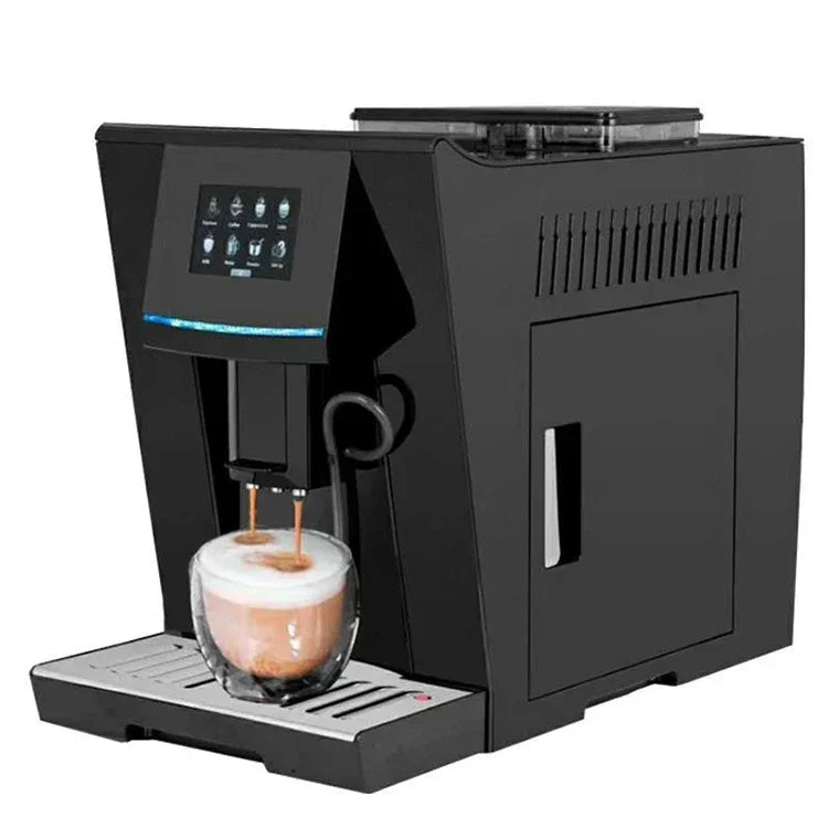 Cafetera automática de grano a taza para cappuccino y espresso