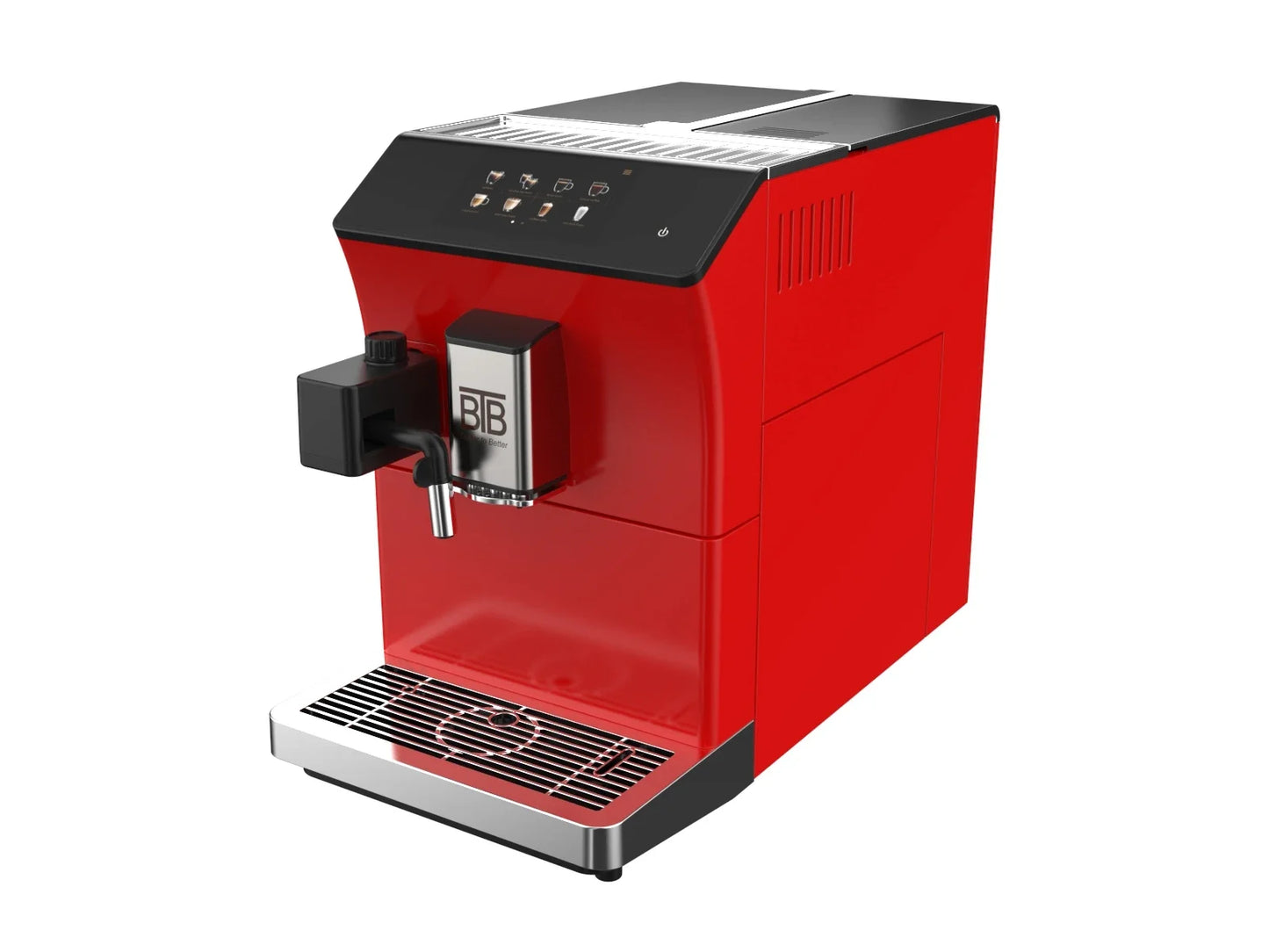 Máquina de Café Automática BTB-203 con 16 Funciones y Calentador de Tazas