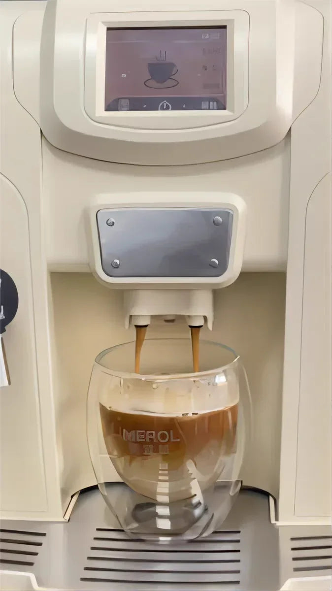 Cafetera Automática Comercial con Molino para Hoteles y Cafeterías